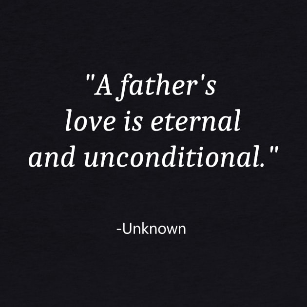 Quote for father day by Fandie